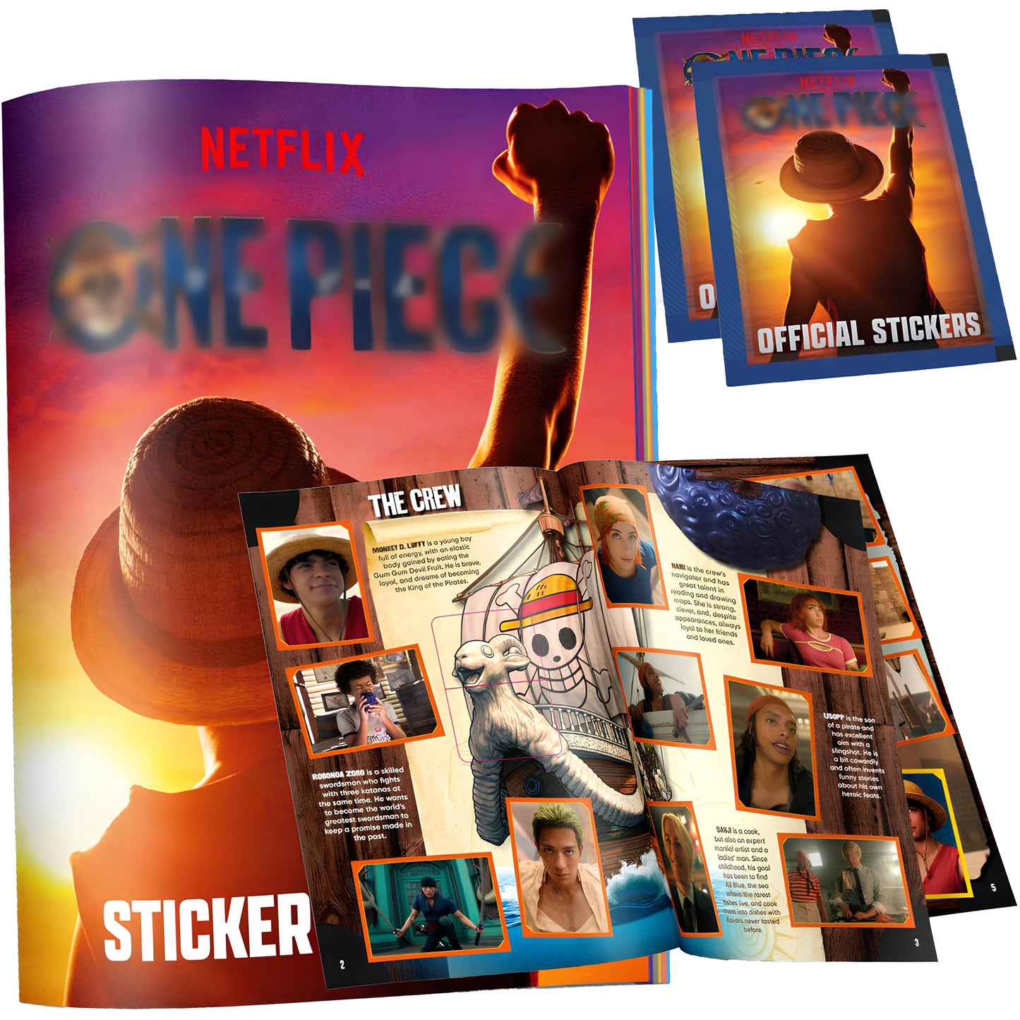 One Piece Sticker Multi-Pack