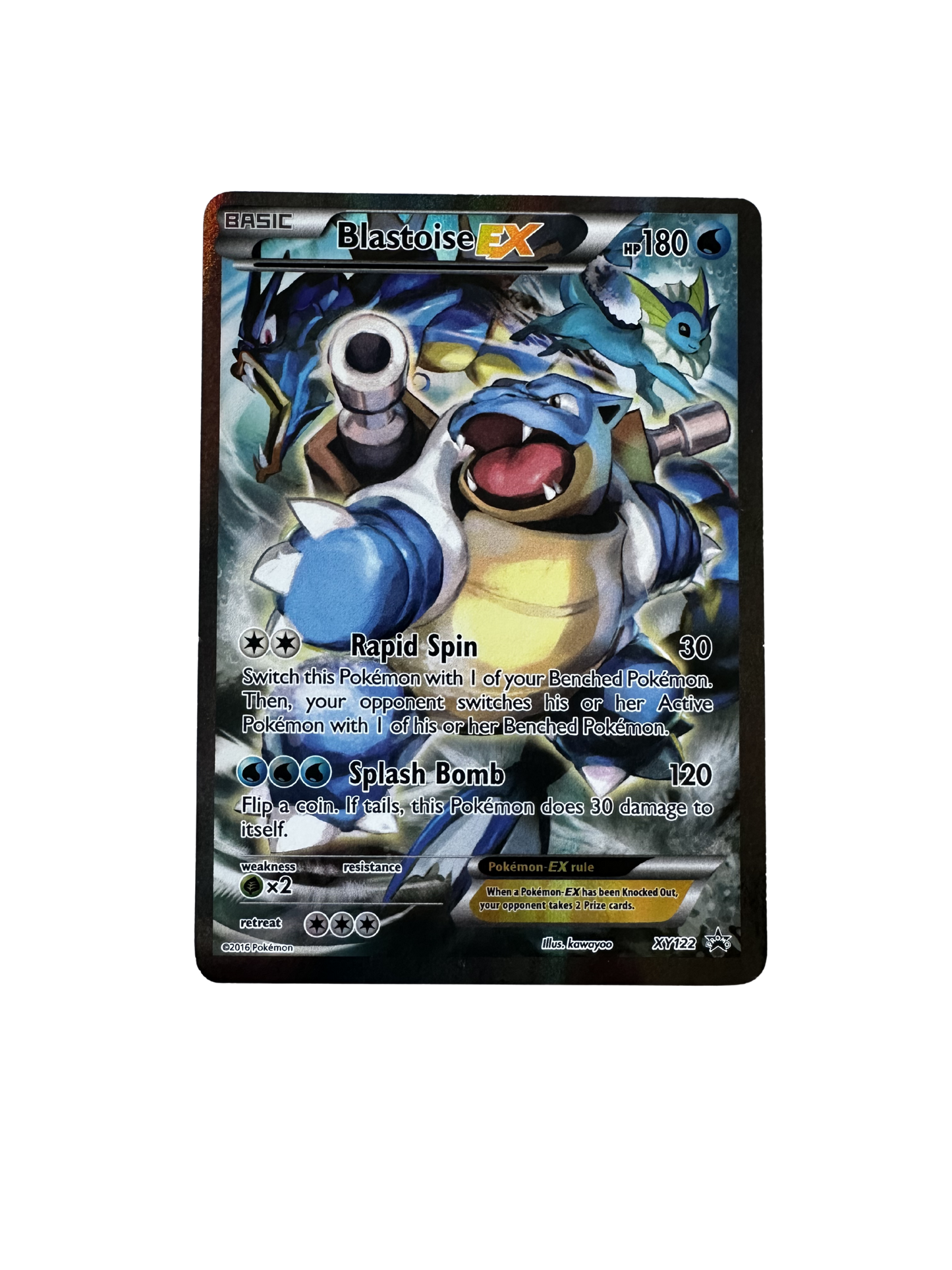 Blastoise EX (XY122) – Black Star Promo – Pokémon Card