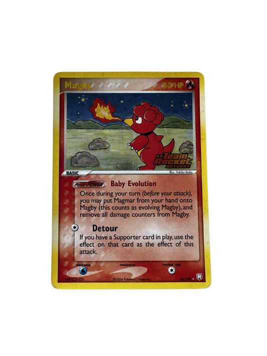 Magby (24/109) – EX Team Rocket Returns – Pokémon Card