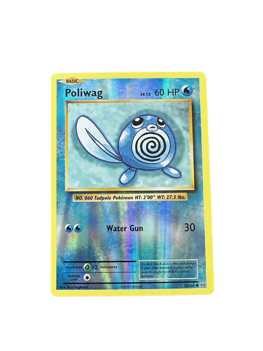 Poliwag (23/108) – Evolutions Reverse Holo – Pokémon Card