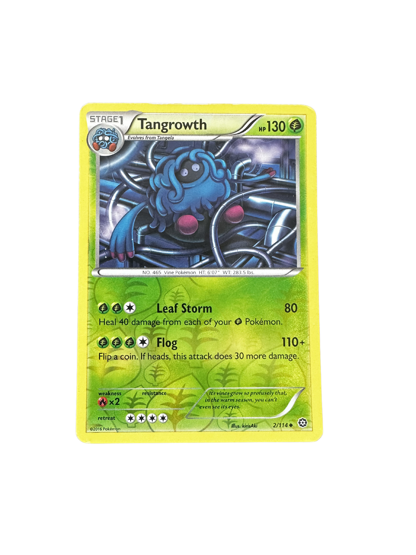 Tangrowth (2/114) – Steam Siege – Pokémon Card