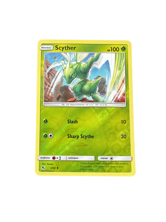 Scyther (5/68) – Hidden Fates – Pokémon Card