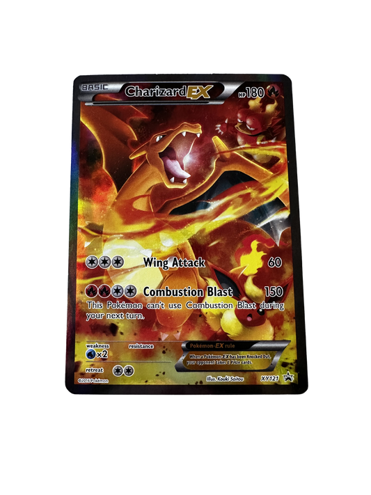 Charizard EX (XY121) – Black Star Promo – Pokémon Card
