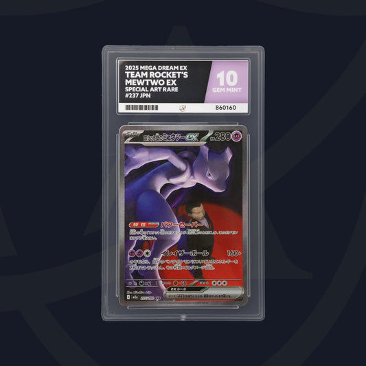 2025 - Team Rocket's Mewtwo ex - MEGA Dream ex - 237/193 - Special Art Rare - Japanese ACE 10