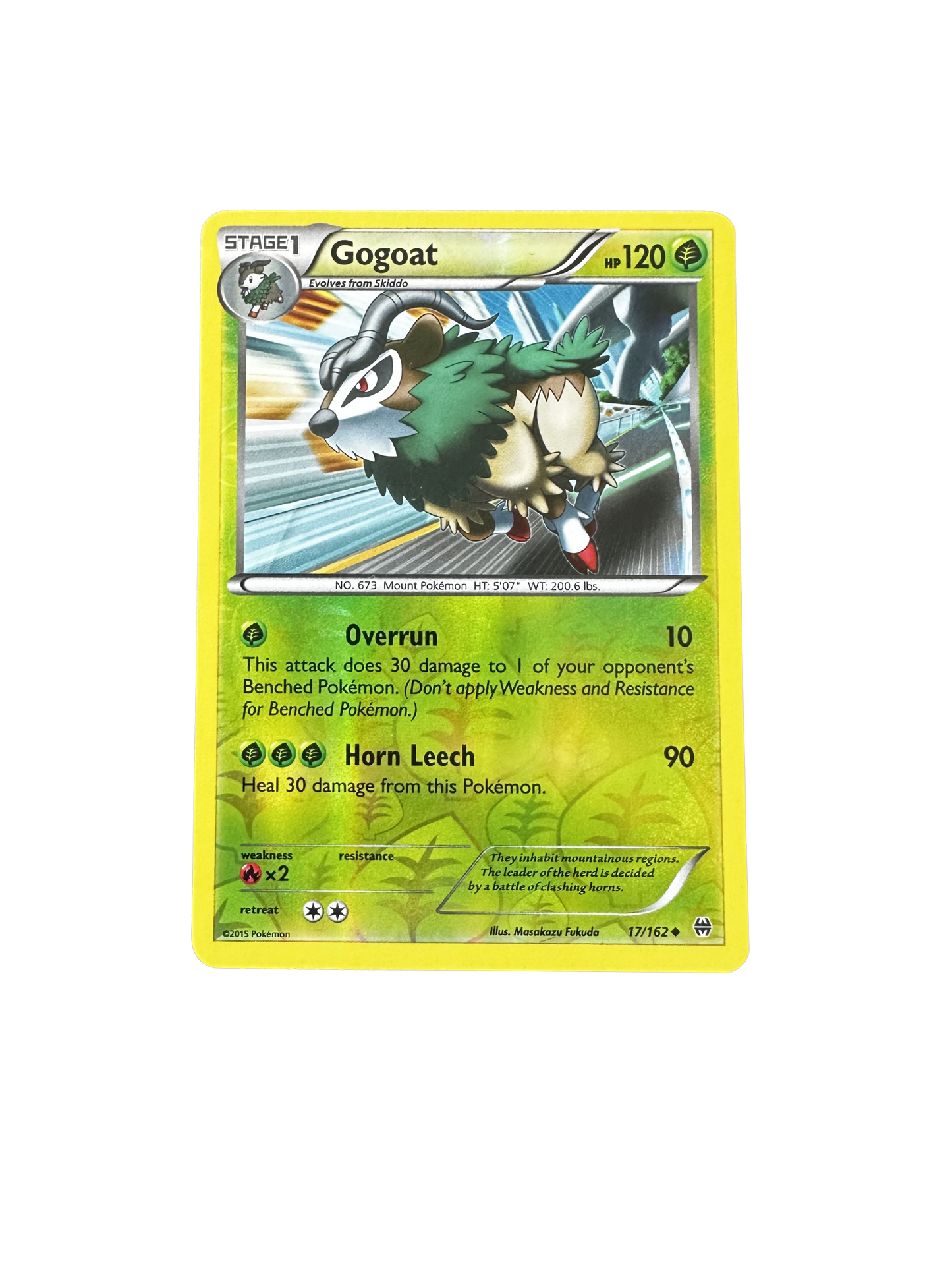 Gogoat (17/162) – BREAKthrough – Pokémon Card (Reverse holo)