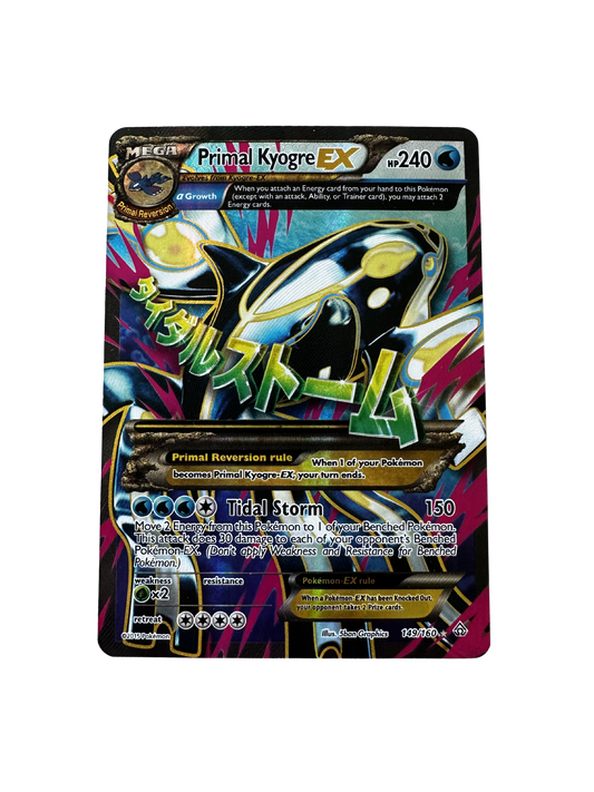 Primal Kyogre EX (149/160) – Primal Clash – Full Art Pokémon Card
