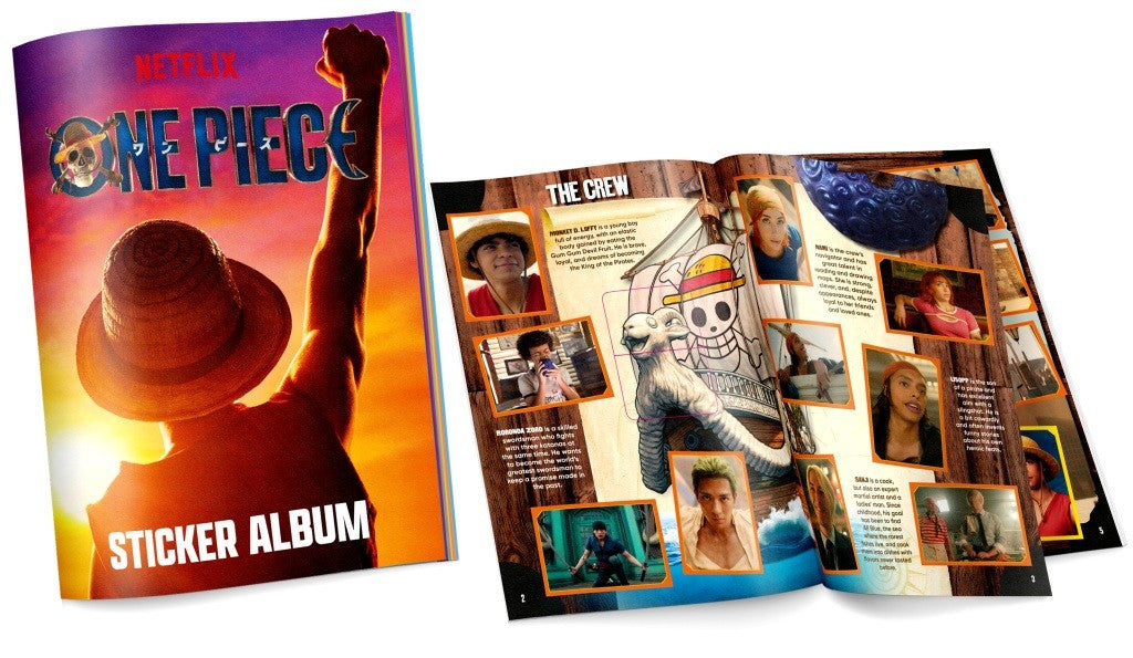 One Piece Official Sticker Book (Including Sticker Packs x5)