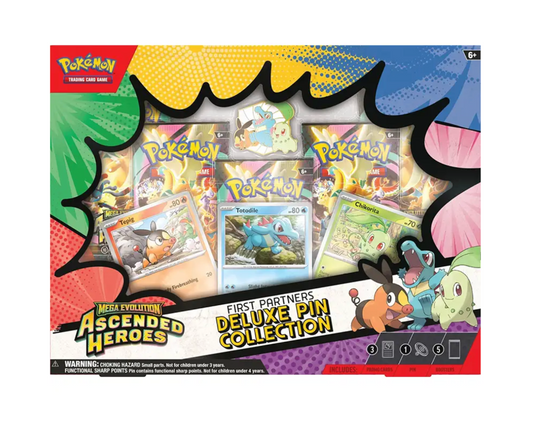 Pokemon TCG: Ascended Heroes ME2.5 - First Partner Deluxe Pin Collection