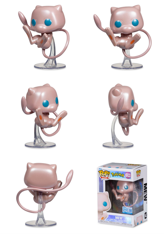 Mew Pearlescent Pop! Vinyl Figure by Funko