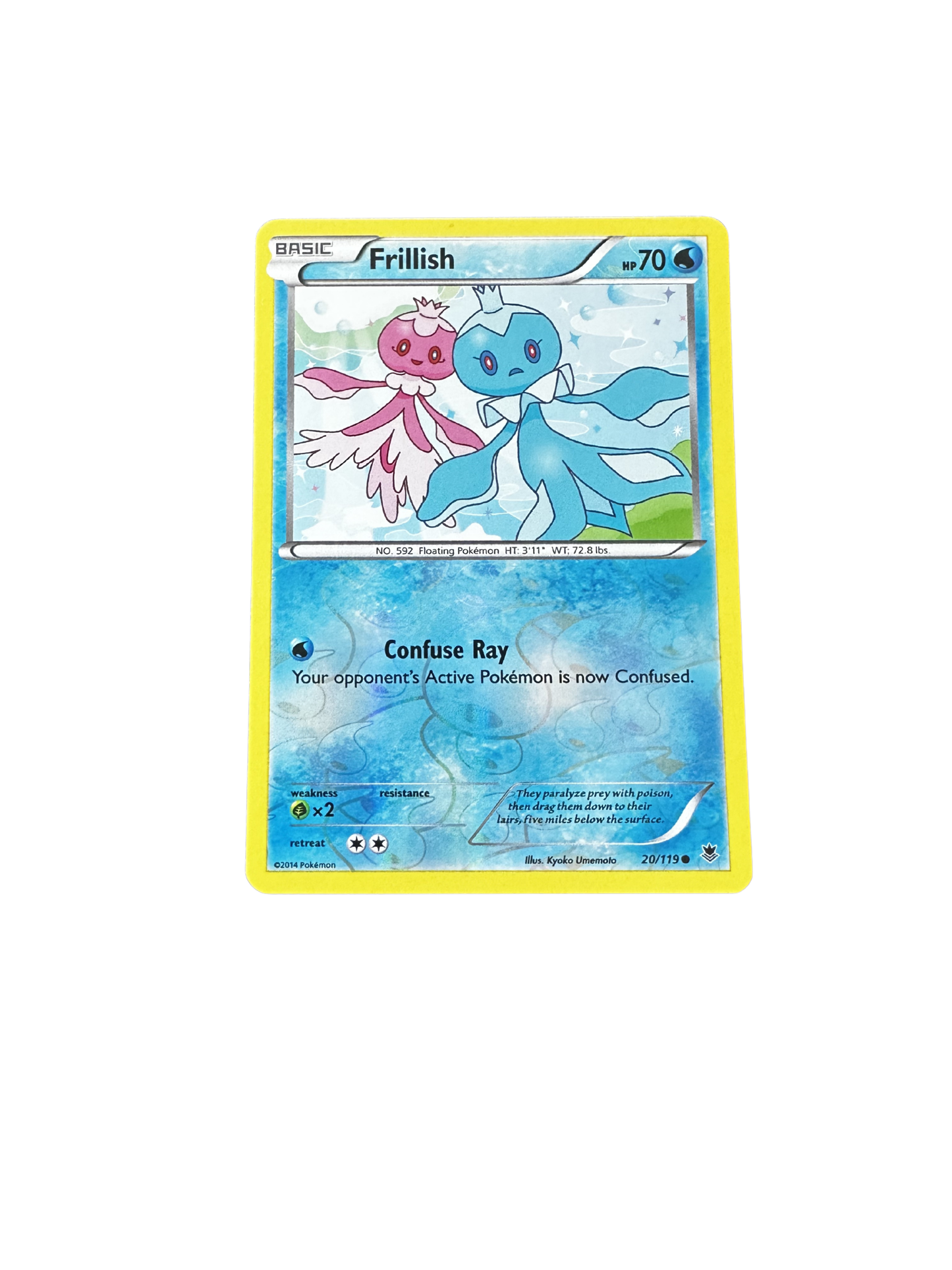 Frillish 20/119 XY Phantom Forces (Reverse Holo)