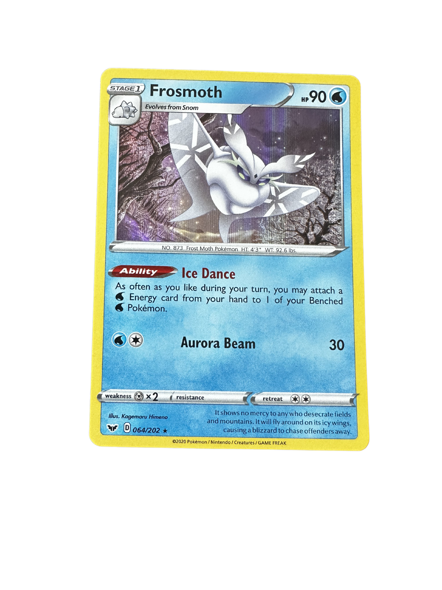 Frosmoth 064/202 Sword & Shield (Base) (Holo)