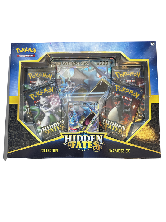 Pokémon TCG Sun & Moon Hidden Fates GX Box Gyarados GX