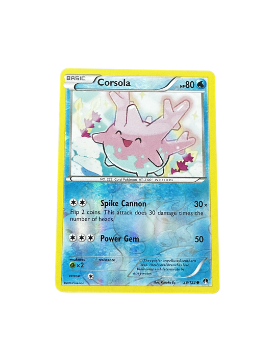 Corsola 29/122 XY BREAKpoint (Reverse Holo)