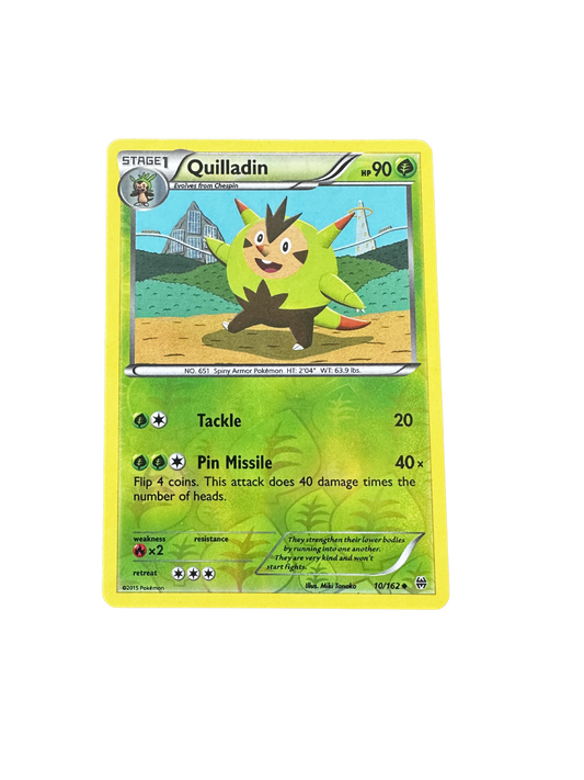 Quilladin (10/162) – BREAKthrough – Pokémon Card