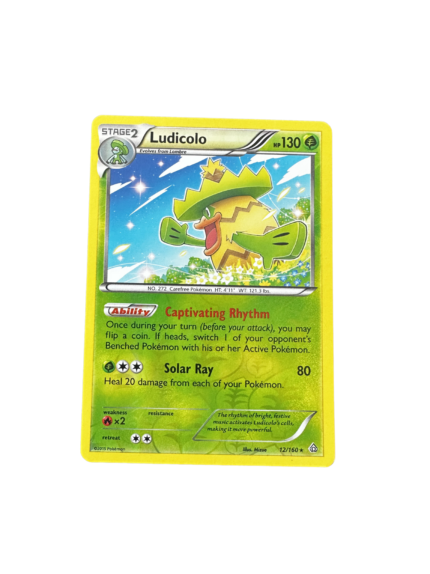 Ludicolo (12/160) – Primal Clash – Pokémon Card (Reverse holo)