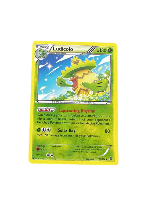 Ludicolo (12/160) – Primal Clash – Pokémon Card (Reverse holo)