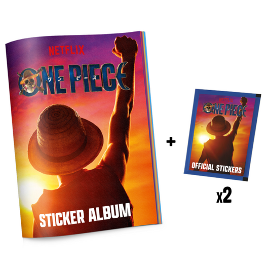 One Piece Official Sticker Book (Including Sticker Packs x2)